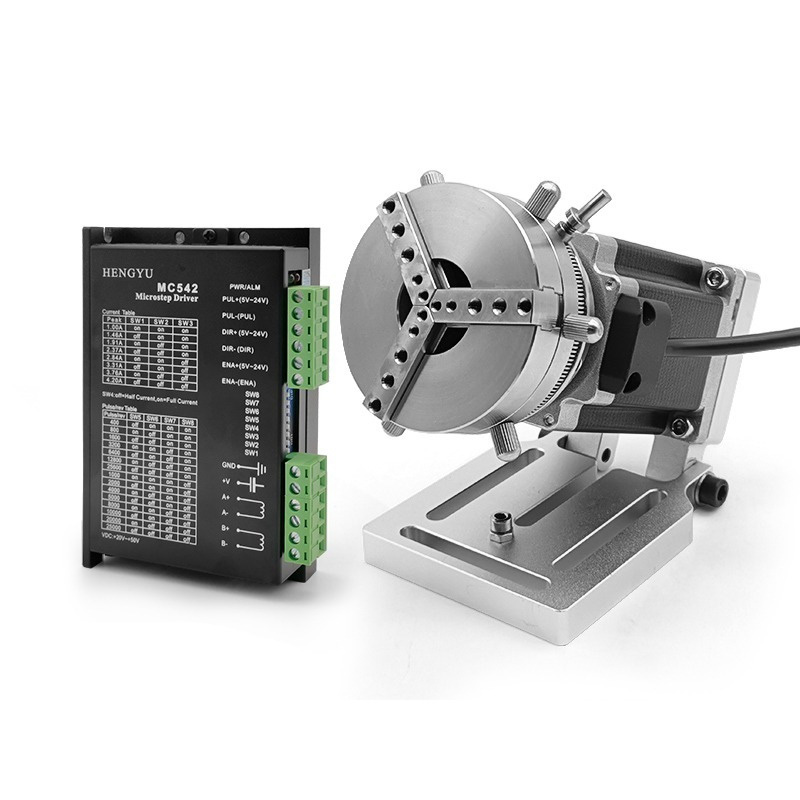 Laser Marking Machine Rotary Axis - Ring Rotary Axis For Fiber Laser