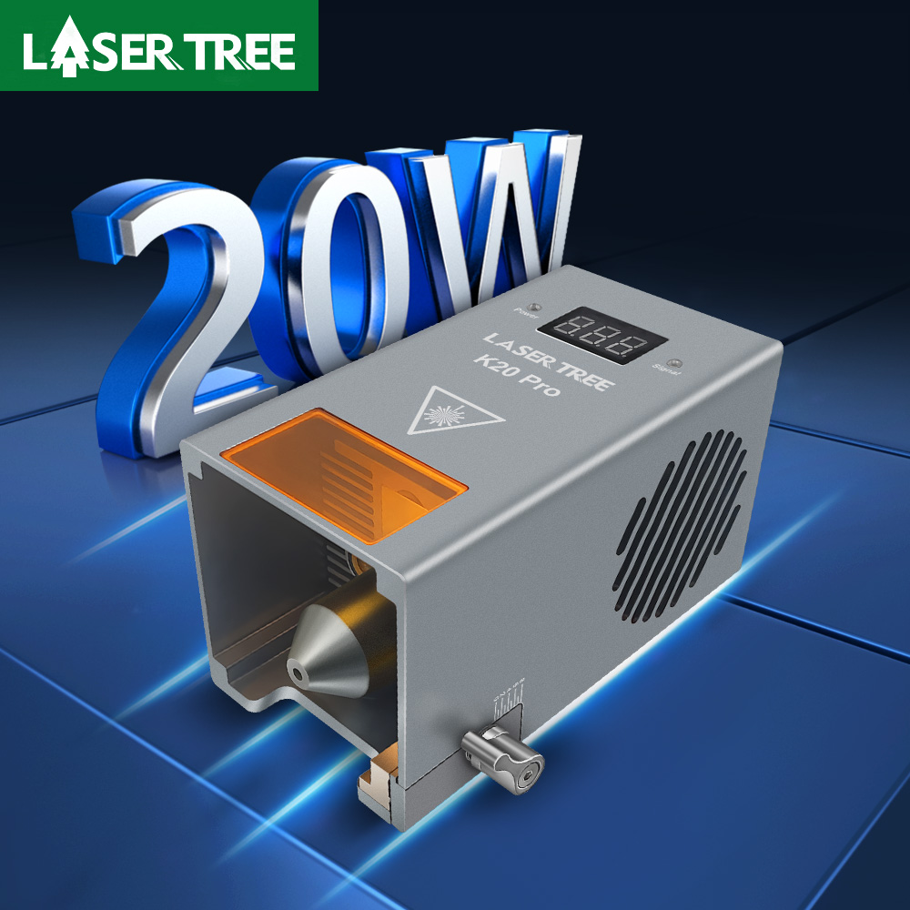 Laser Engraver 20W Diode - LASER TREE 20W Optical Power Laser
