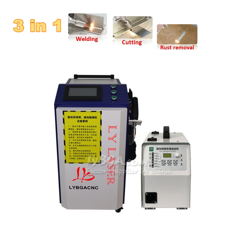 Fiber Laser Welding Machine 1500W - Laser Cleaning Machine 5In1 Handheld Laser