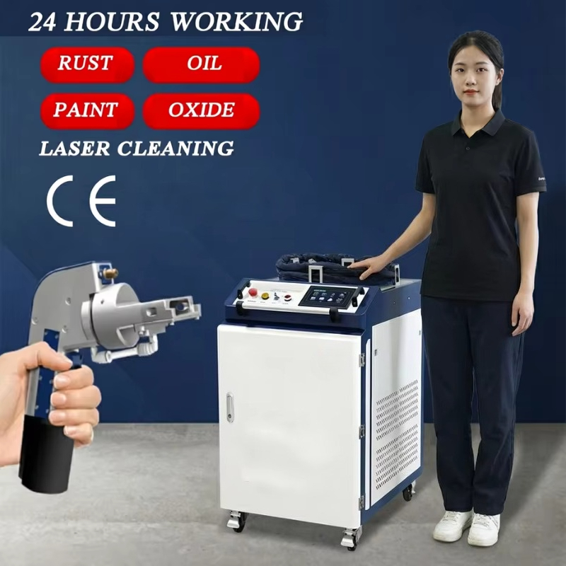 Fiber Laser Cleaning Machine 1000W - 2026 New Handheld Laser Rust Removal