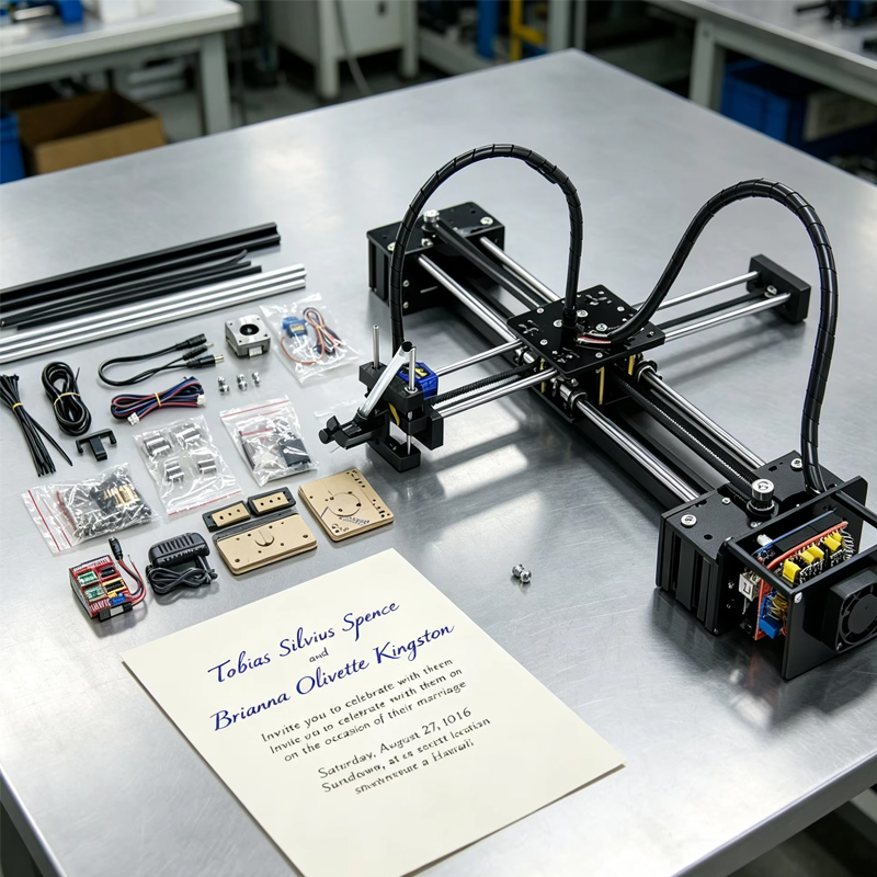 Laser Marking Machine Rotary Axis - New DIY XY Plotter Drawbot Pen