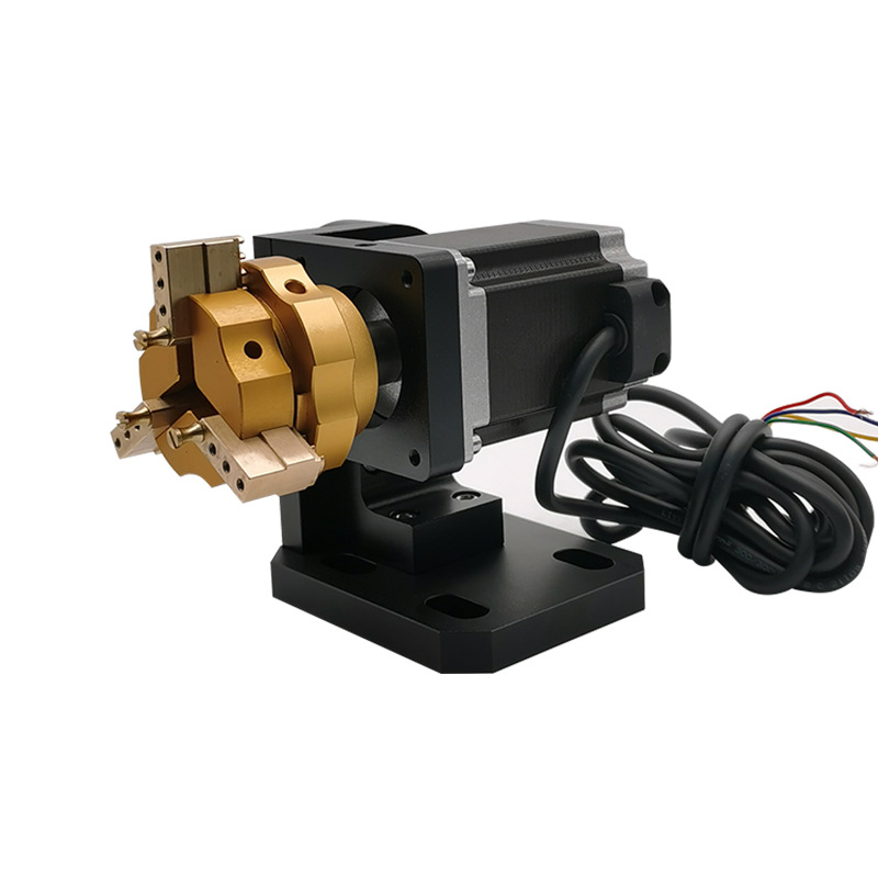 Laser Marking Machine Rotary Axis - Fiber Laser 4th Axis Ring Jewelry