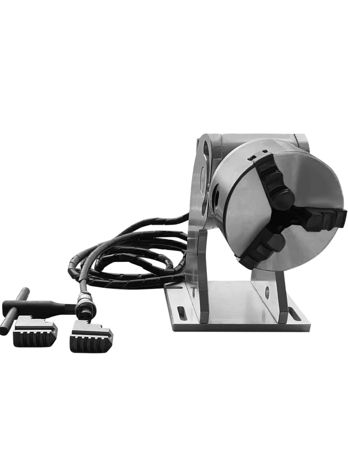 Laser Marking Machine Rotary Axis - 360° Laser Engraver Rotary Axis Laser