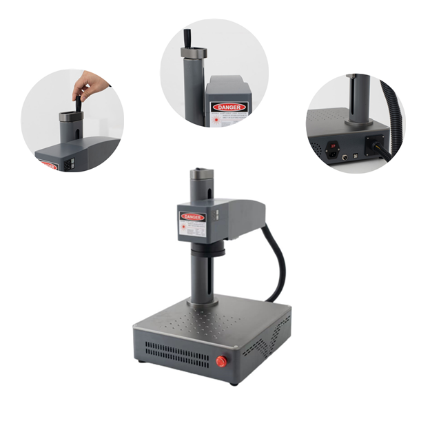 20W/30W/50W Portable Mini Smal - огляд і ціна Fiber Laser Marking Machine 20W