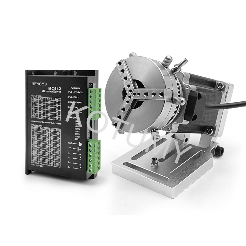 Ring Rotary Axis For Fiber Las - огляд і ціна Laser Marking Machine Rotary Axis
