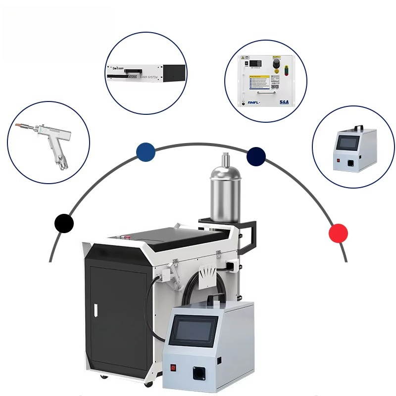 Multi Function 3 In 1 Handheld - огляд і ціна Laser Welding Machine 3 In 1 2000W