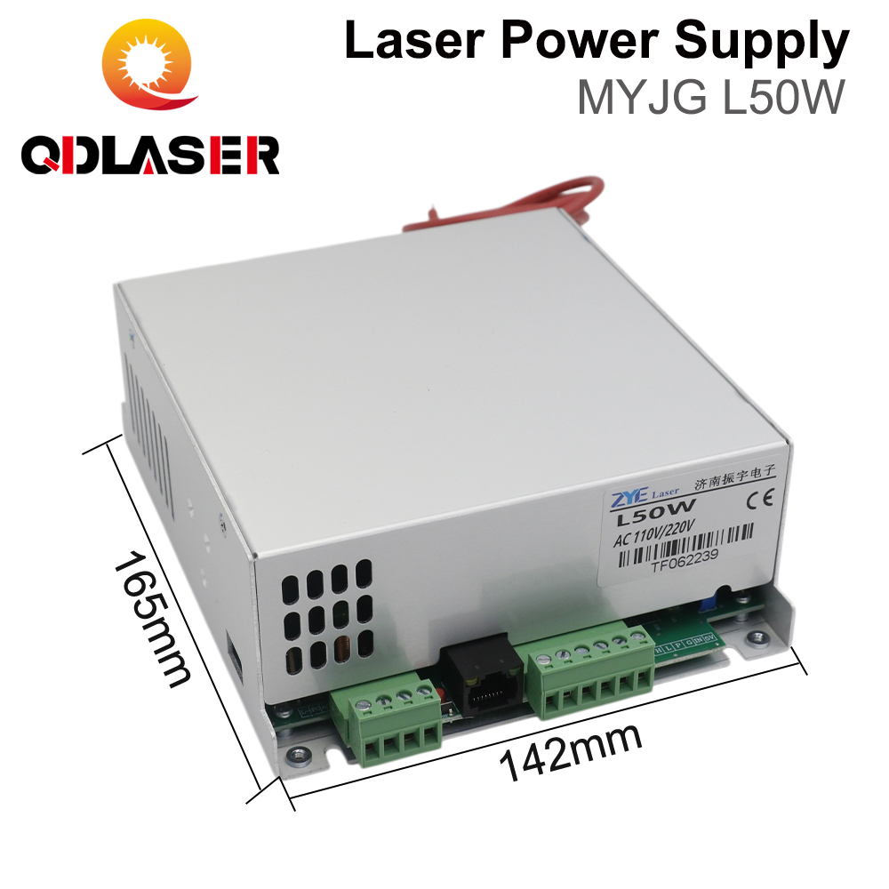 QDLASER 50W CO2 Laser Power Su - огляд і ціна Laser Engraver 40W Co2