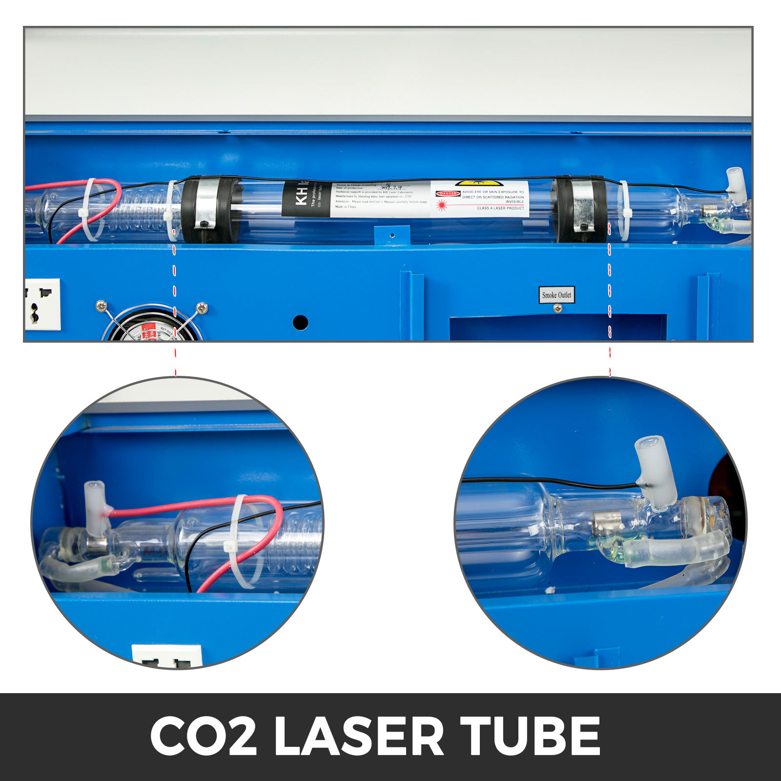 K40 Laser Engraver Cutter Prin - огляд і ціна Laser Engraver 40W Co2