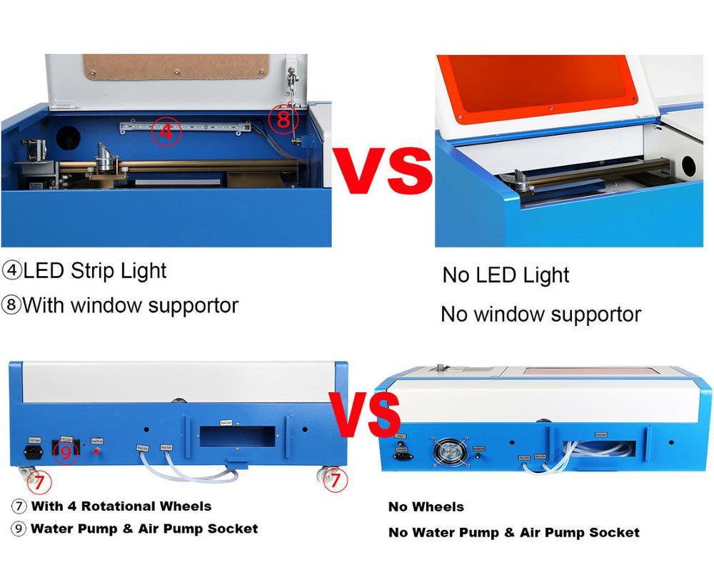 K40 Laser Engraver Cutter Prin - огляд і ціна Laser Engraver 40W Co2