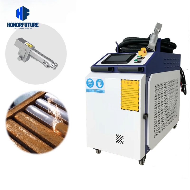 Portable 1000W/2000W/3000W Han - огляд і ціна Fiber Laser Cleaning Machine 1000W