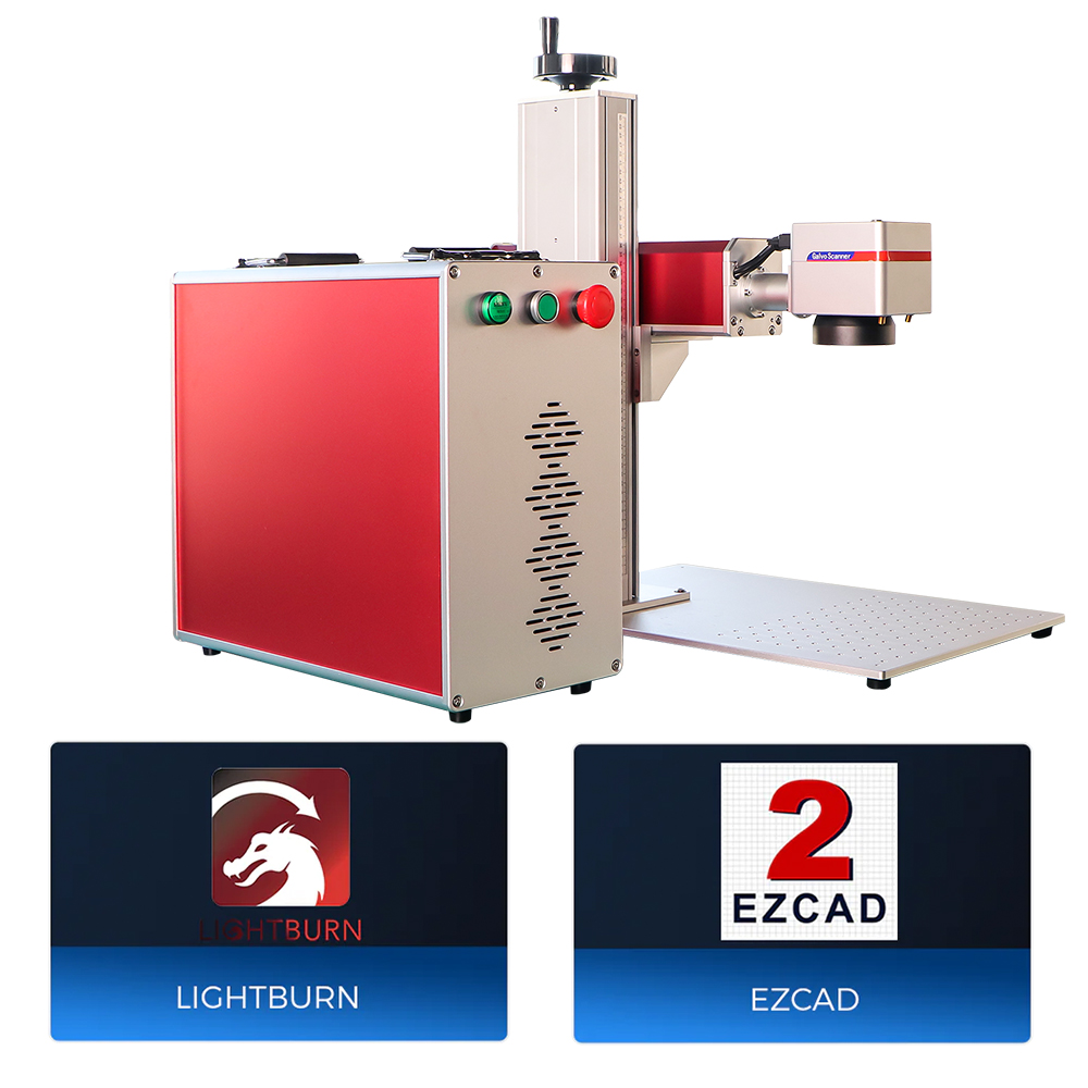 Kindlelaser 20W 30W 60W JPT Mo - огляд і ціна Fiber Laser Marking 30W Jewelry