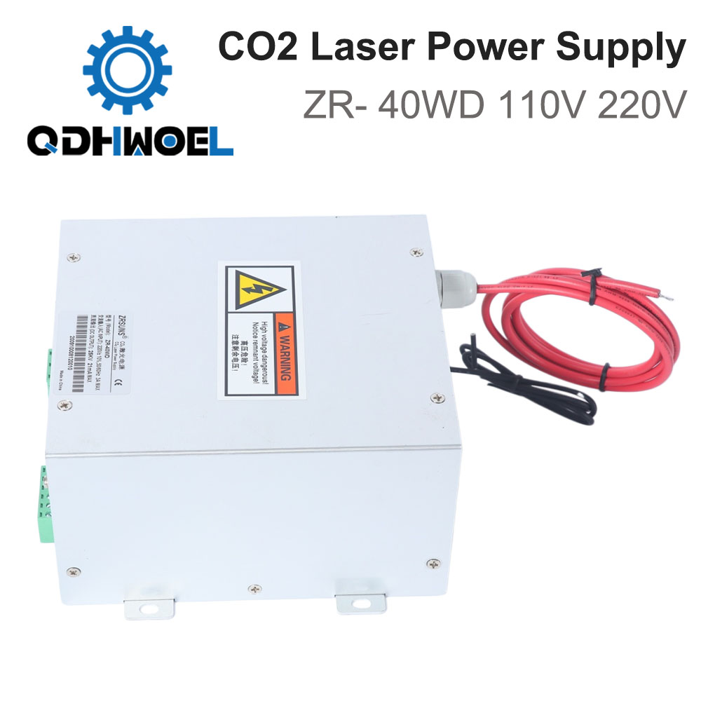 40W High Voltage Laser PSU ZR- - огляд і ціна Laser Engraver 40W Co2