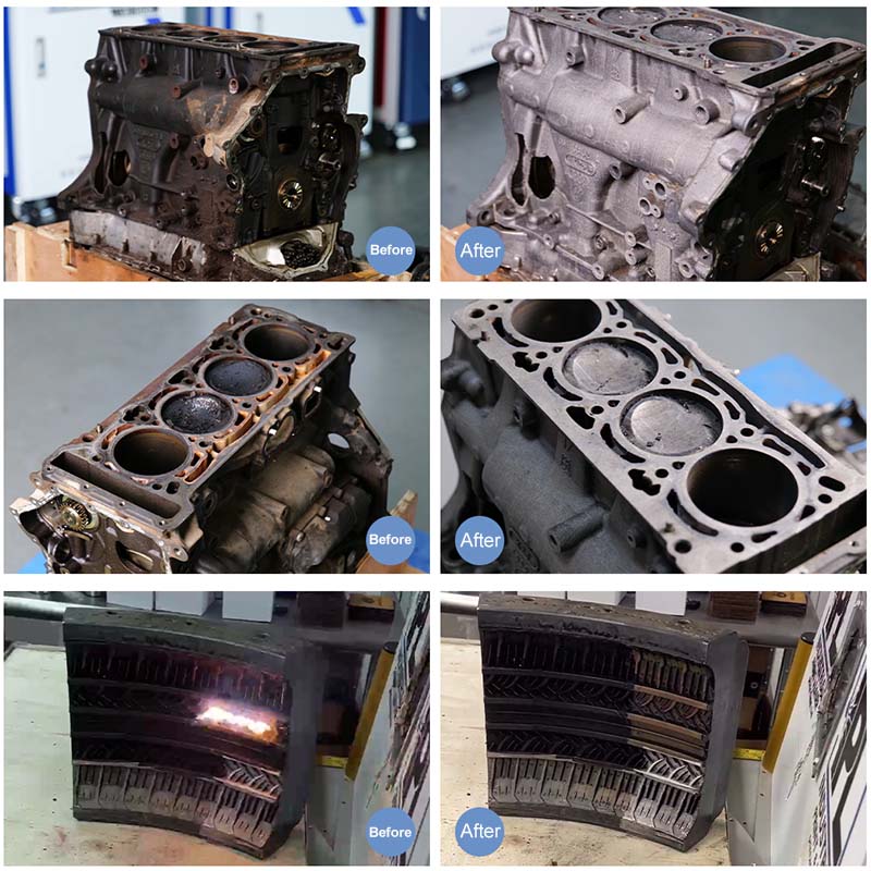 Metal Brick Fiber Rust Cleanin - огляд і ціна Fiber Laser Cleaning Machine 1000W