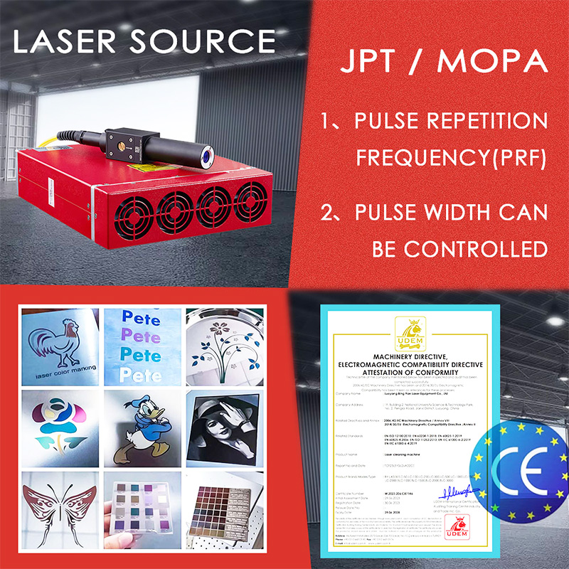 Laser Jpt M7 Mopa 3d Color Eng - огляд і ціна Jpt Fiber Laser 50W
