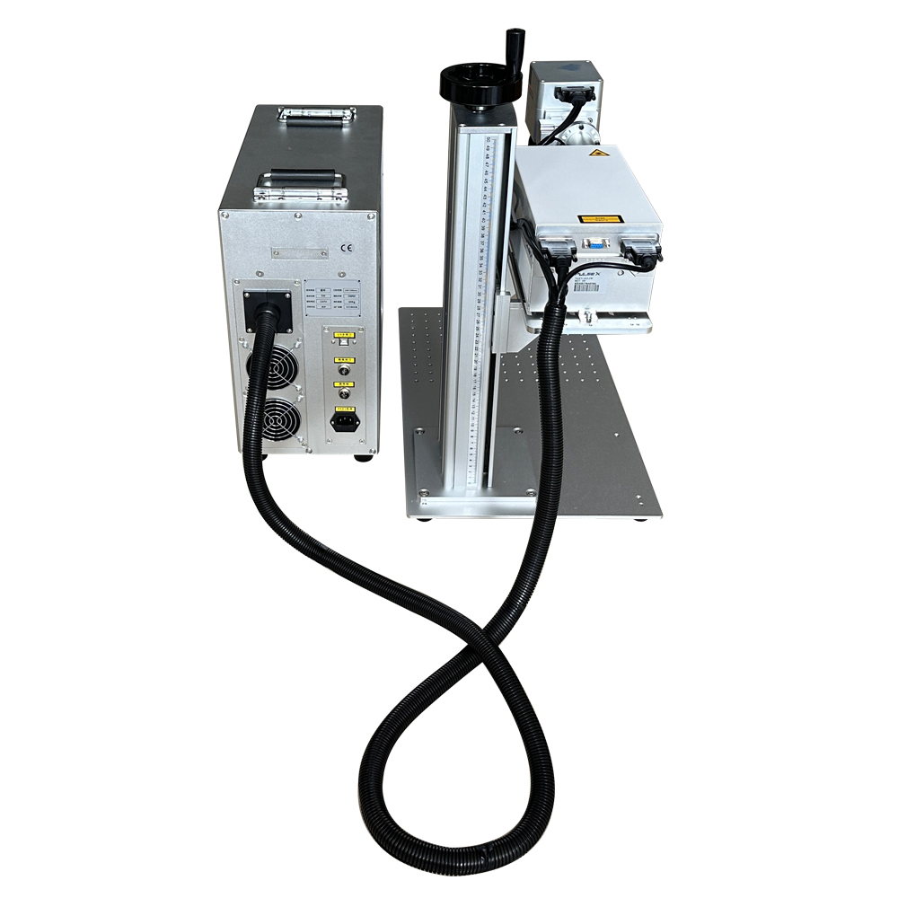 355nm Air Cooled UV 5W Laser G - огляд і ціна Laser Marking Machine Rotary Axis