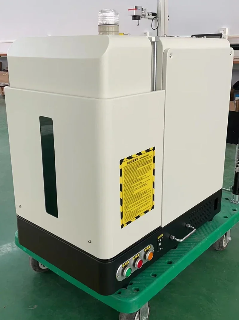 Enclosed Fiber Laser Engraving - огляд і ціна Fiber Laser Engraver 30W Raycus