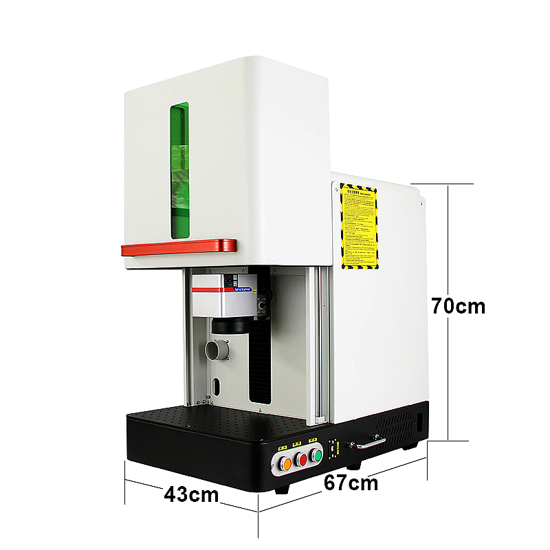 Enclosed Fiber Laser Engraving - огляд і ціна Fiber Laser Engraver 30W Raycus