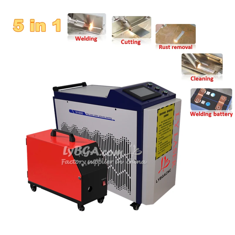 Laser Cleaning Machine 5In1 Ha - огляд і ціна Fiber Laser Welding Machine 1500W