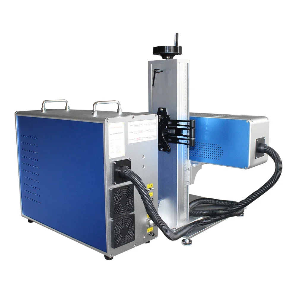 Non-Metal Leanter Wood CO2 Las - огляд і ціна Laser Marking Machine Rotary Axis