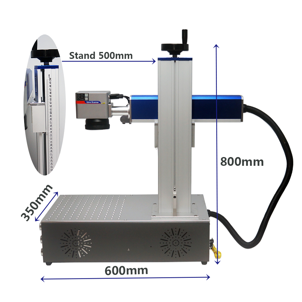 Laser Marking Machine 50W 30W  - огляд і ціна Fiber Laser Engraver 30W Raycus