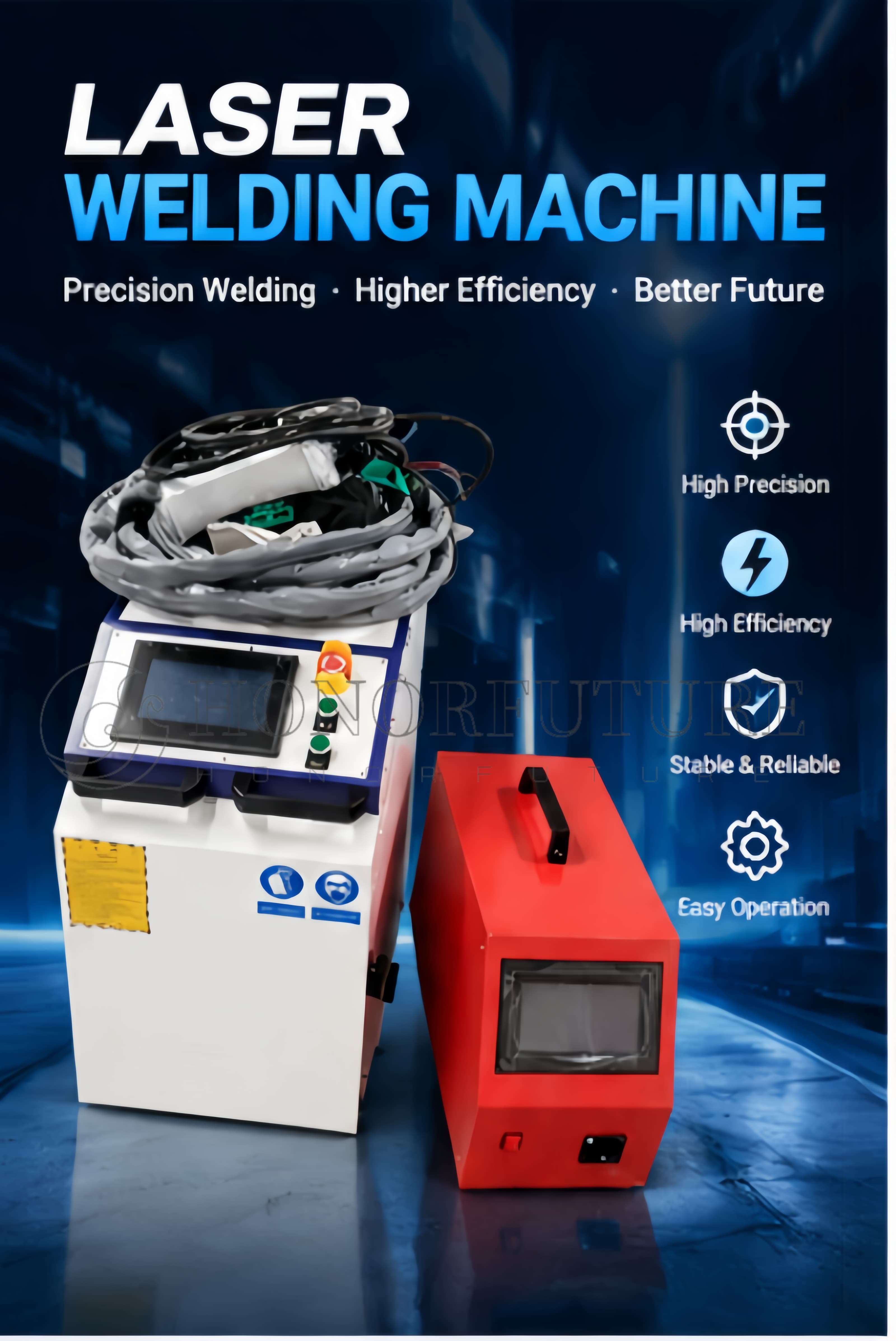 4 in 1 Portable Fiber Laser Ma - огляд і ціна Fiber Laser Cleaning Machine 1000W