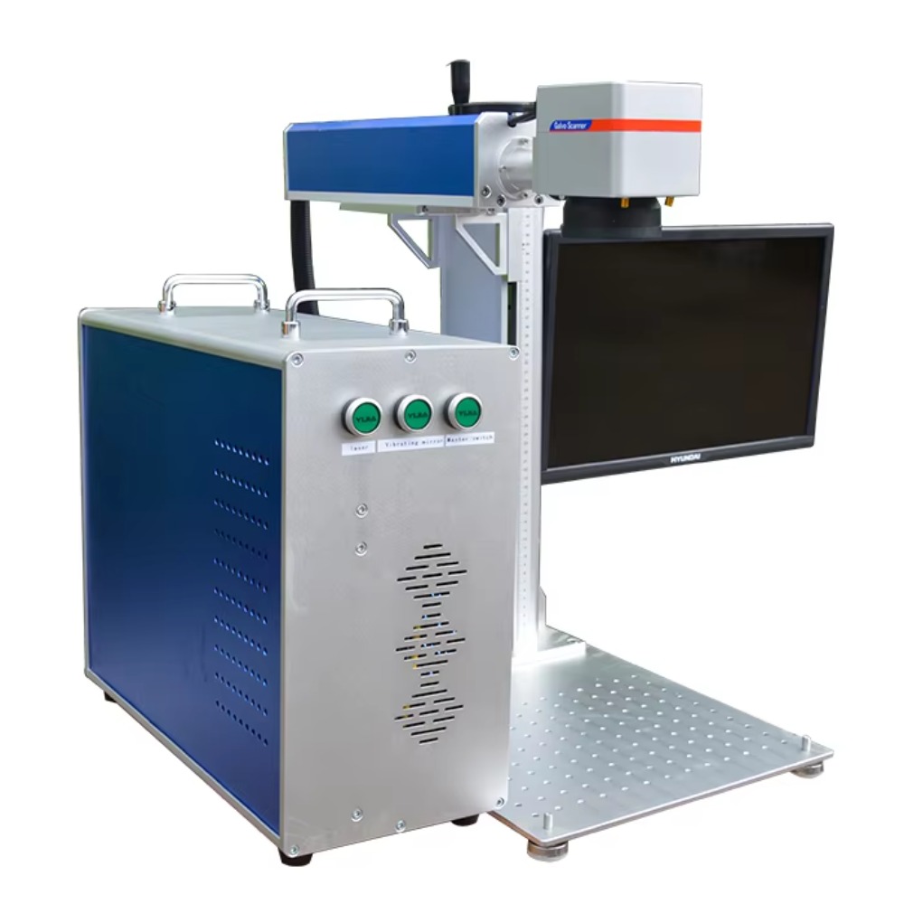 Rotary Fiber Laser Marking Mac - огляд і ціна Fiber Laser Marking Machine 100W