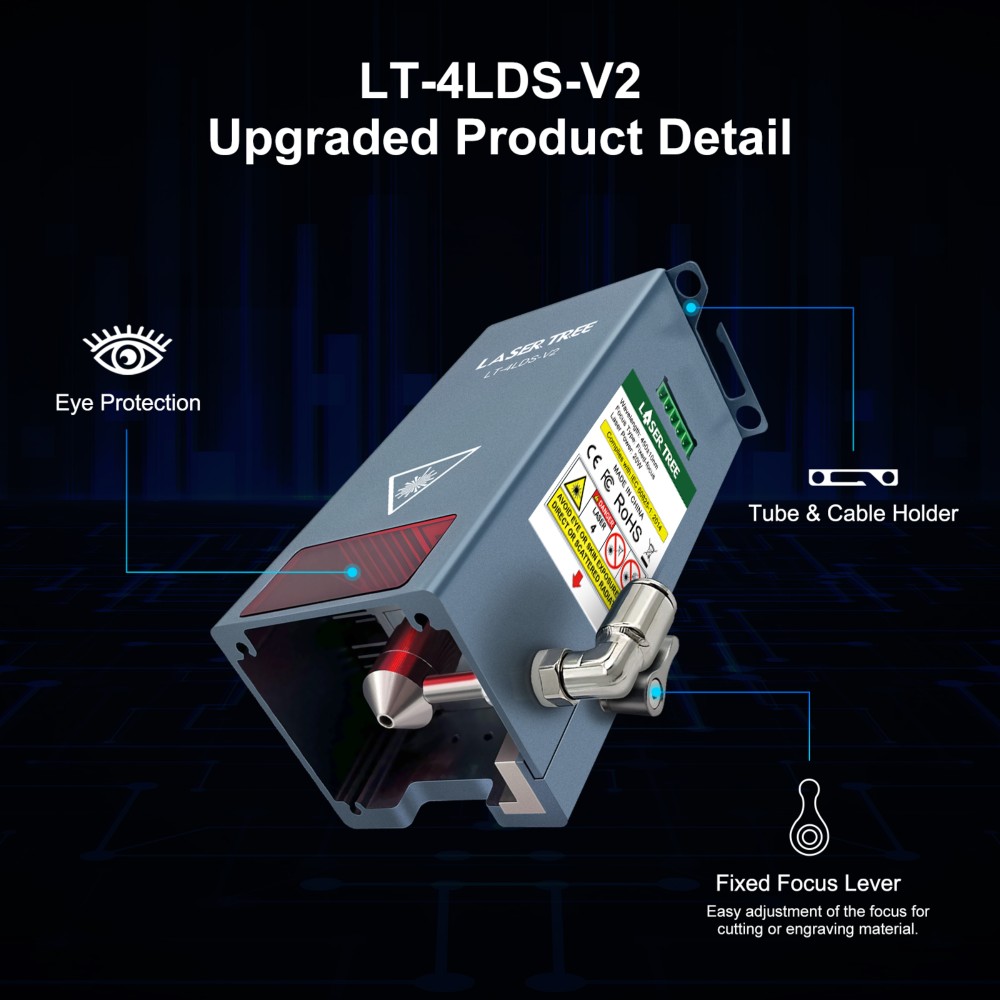 20W Optical Power Laser Engrav - огляд і ціна Laser Engraver 20W Diode