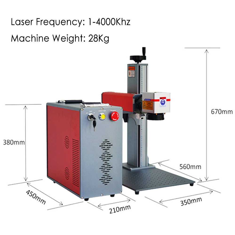 OYLP Portable Mini JPT 3D 20w  - огляд і ціна Fiber Laser Marking 30W Jewelry