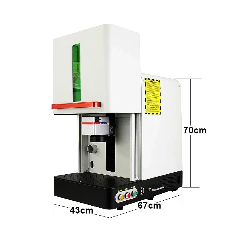 20W/30W/60W Enclosed Fiber Las - огляд і ціна Fiber Laser Marking 30W Jewelry