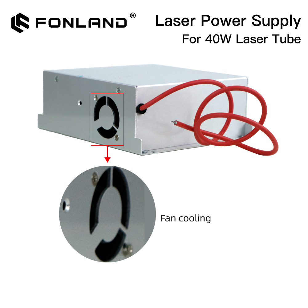 FONLAND MYJG-40W CO2 Laser Pow - огляд і ціна Laser Engraver 40W Co2