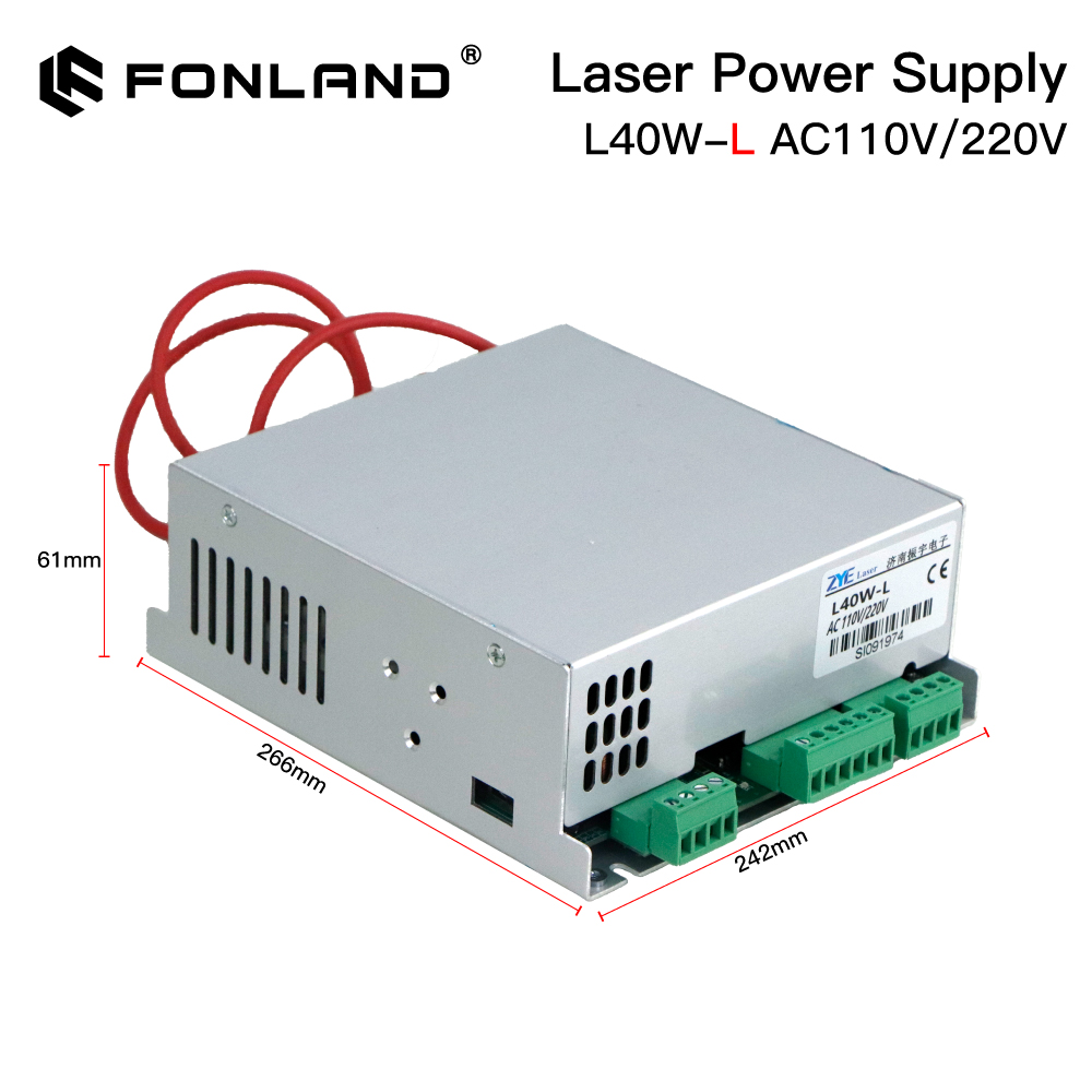 FONLAND MYJG-40W CO2 Laser Pow - огляд і ціна Laser Engraver 40W Co2