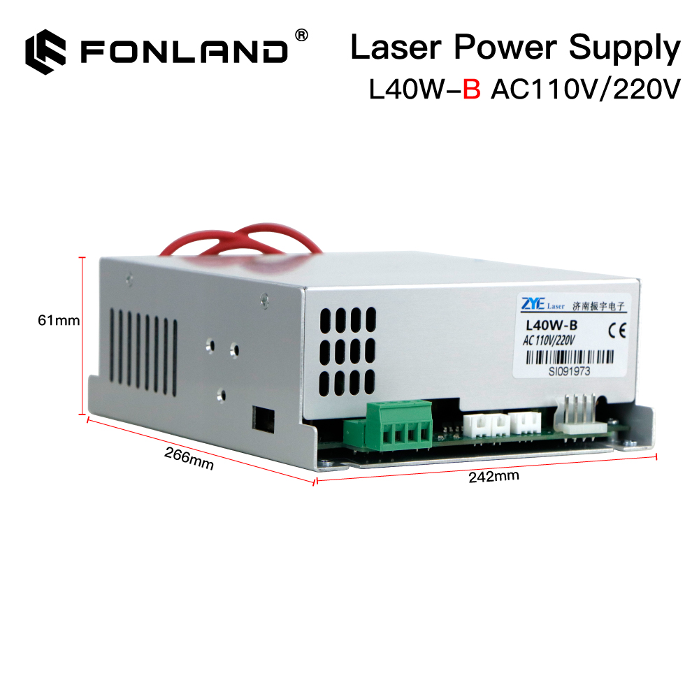 FONLAND MYJG-40W CO2 Laser Pow - огляд і ціна Laser Engraver 40W Co2