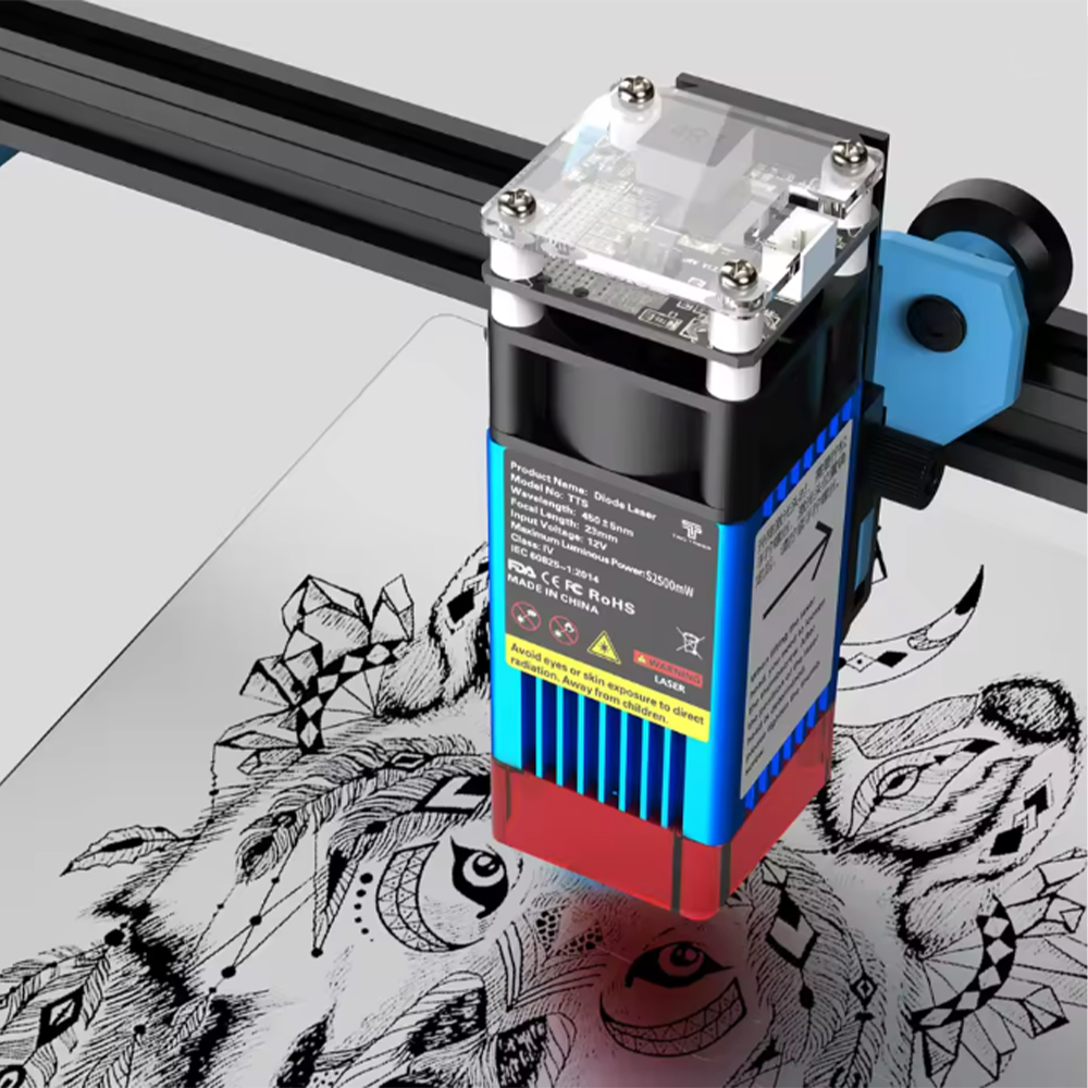TwoTrees TTS-55 Pro/TTS-10 Pro - огляд і ціна Laser Engraver 20W Diode
