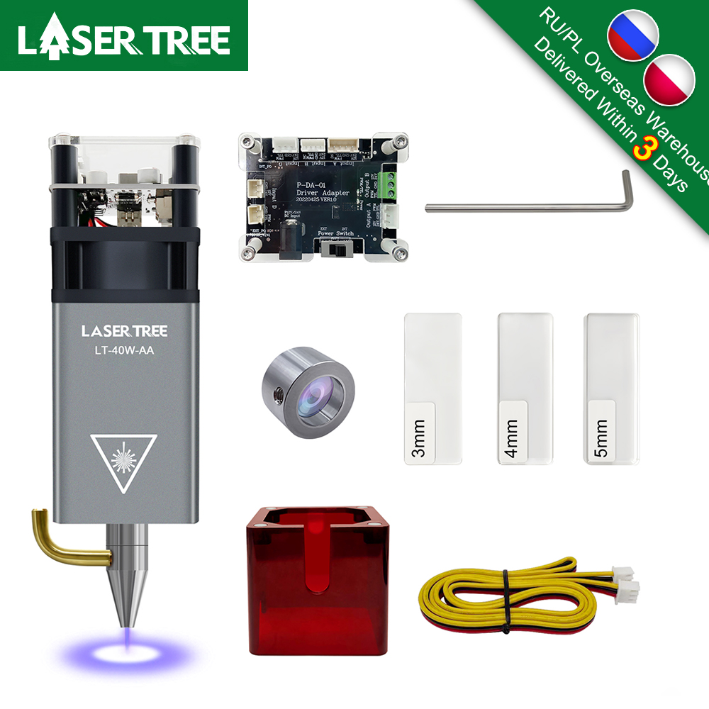 LASER TREE 20W 10W 5W Optical  - огляд і ціна Laser Engraver 20W Diode