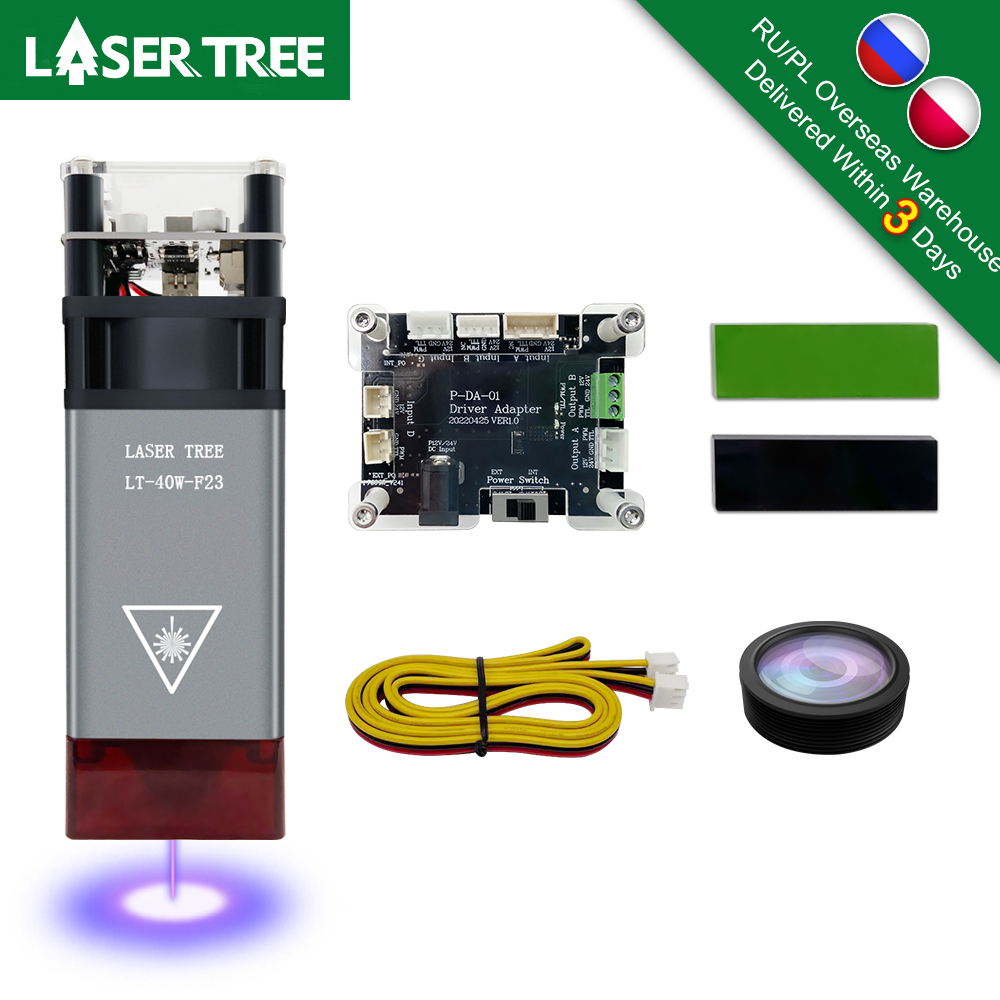 LASER TREE 20W 10W 5W Optical  - огляд і ціна Laser Engraver 20W Diode
