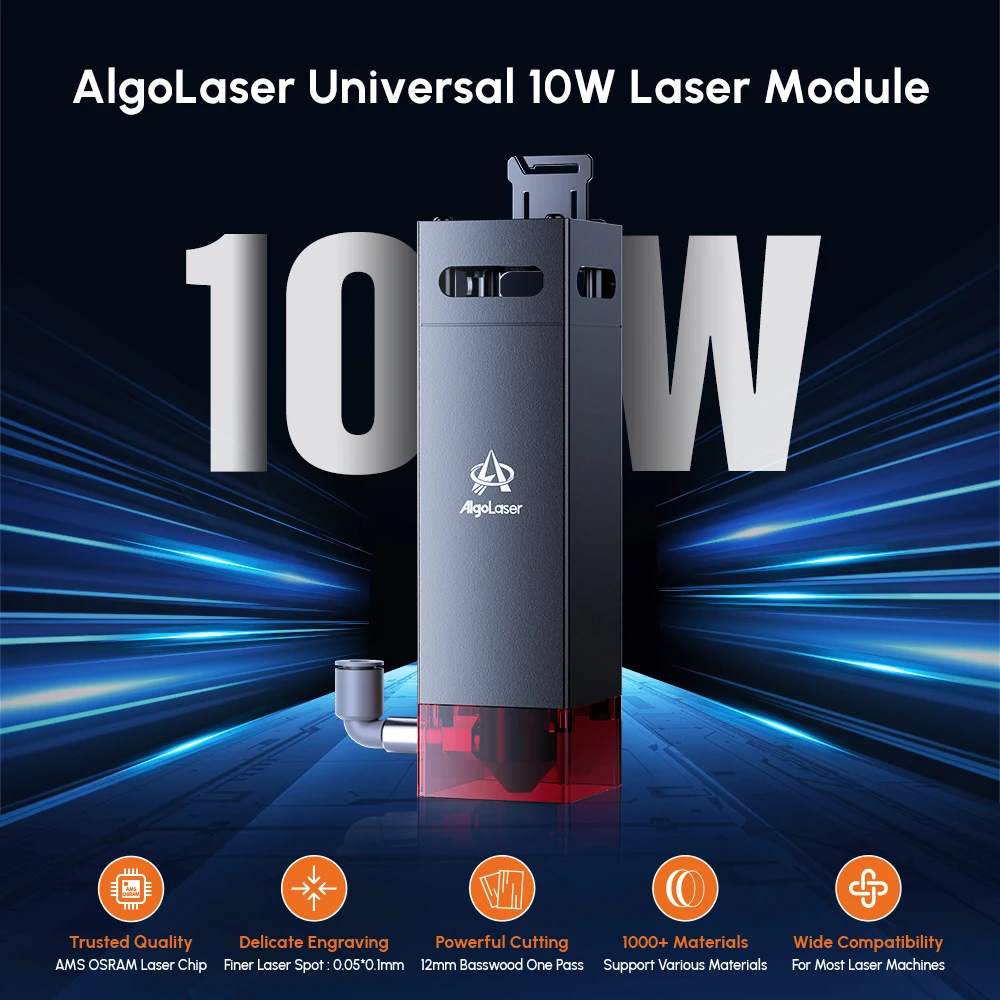 Algolaser 10W Laser Head For A - огляд і ціна Laser Engraver 20W Diode