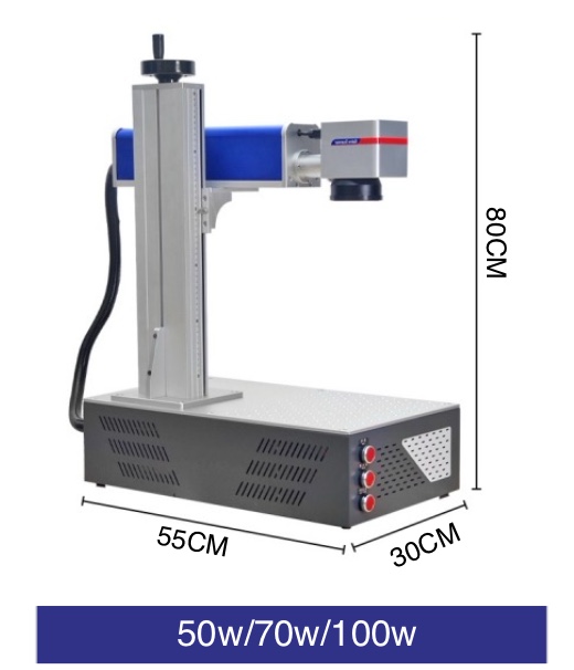 30W 60W New Label Making Brace - огляд і ціна Fiber Laser Marking 30W Jewelry