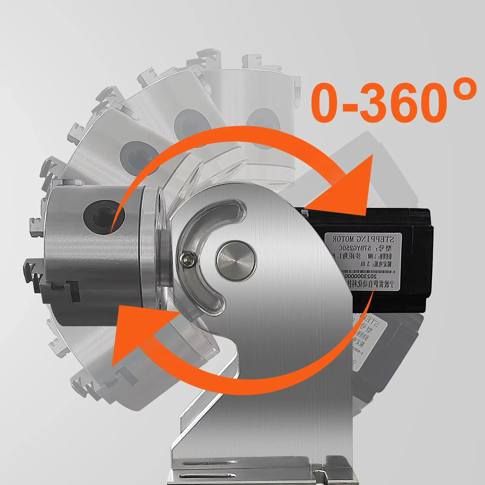 360° Laser Engraver Rotary Axi - огляд і ціна Laser Marking Machine Rotary Axis