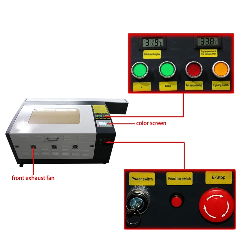 Factory Price CNC Laser Cuttin - огляд і ціна Co2 Laser Engraver 80W 6040