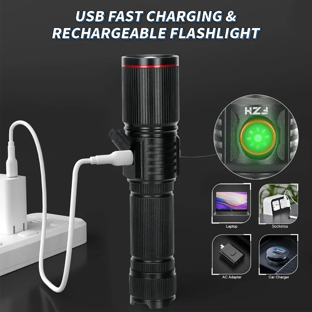 Powerful LED Flashlight Type C - огляд і ціна Laser Engraver 20W Diode