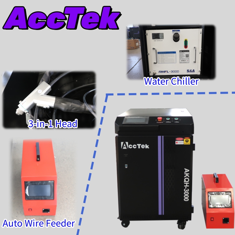 Best Offer Double Wobble Laser - огляд і ціна Laser Welding Machine 3 In 1 2000W