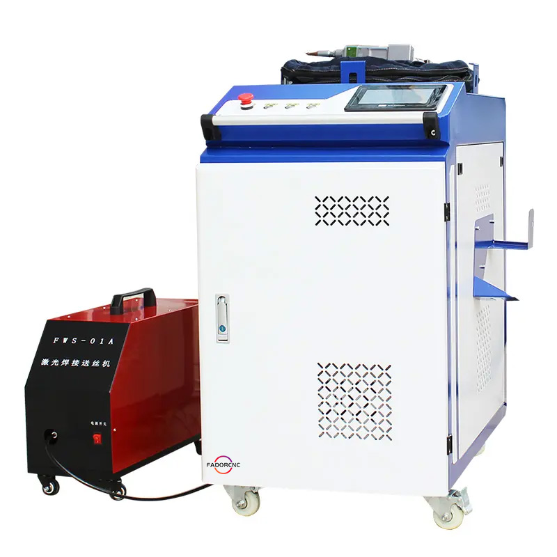 4 In 1 Fiber Laser 1000W 2000W - огляд і ціна Fiber Laser Cleaning Machine 1000W