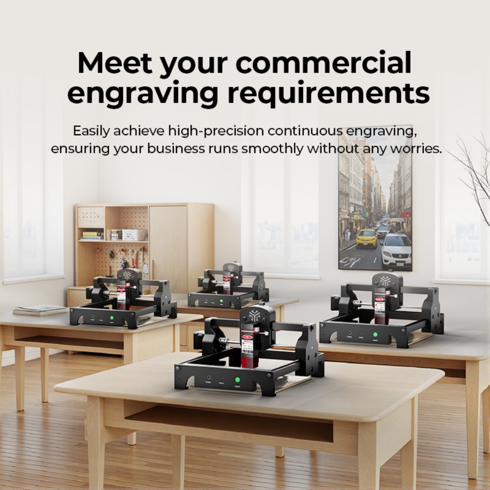 ACMER S1 2.5/3.5/6W Laser Engr - огляд і ціна Laser Engraver 20W Diode