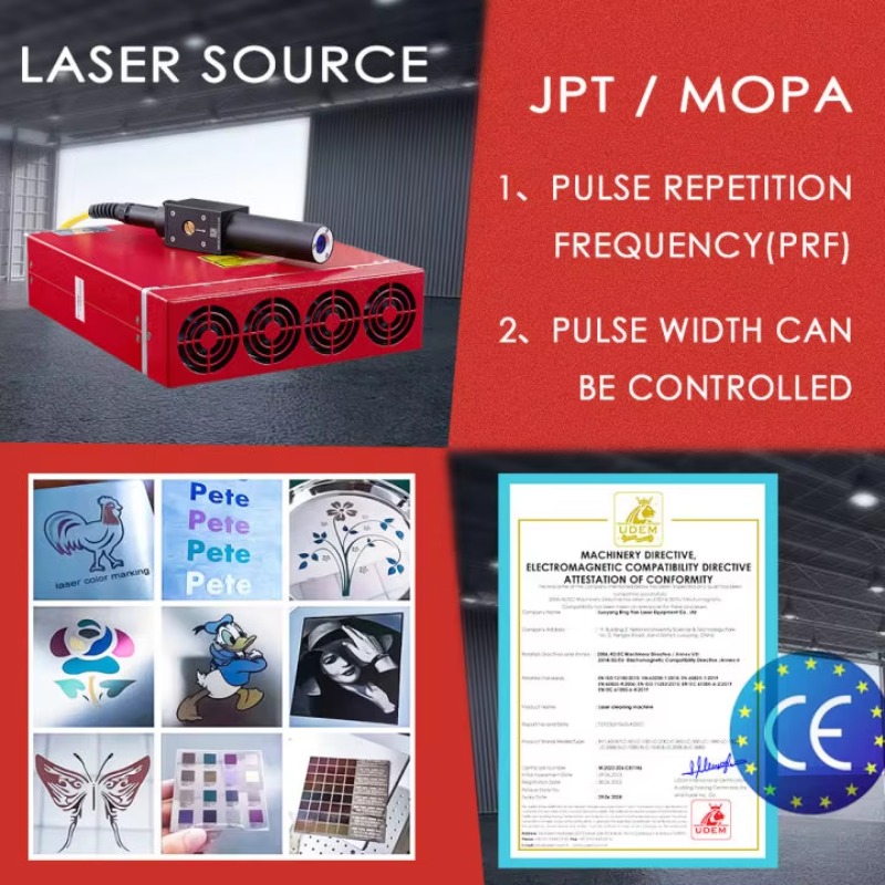 Portable 100W 60W Laser Fiber  - огляд і ціна Fiber Laser Marking Machine 100W