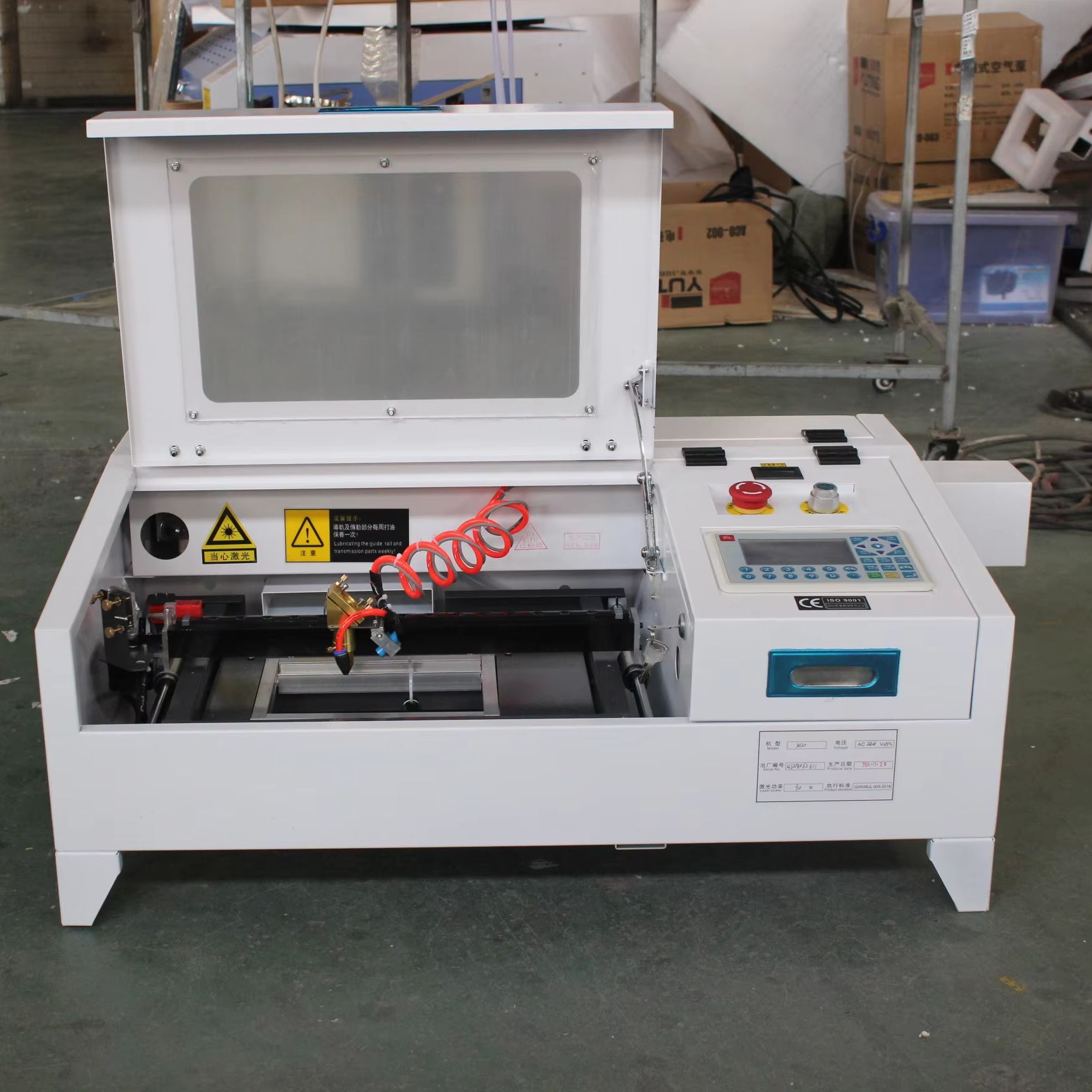 BK-K3020B mini Small Size 3020 - огляд і ціна Laser Engraver 40W Co2