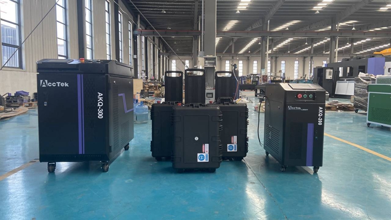 AccTek 100W 200W 300W 500W 100 - огляд і ціна Fiber Laser Cleaning Machine 1000W