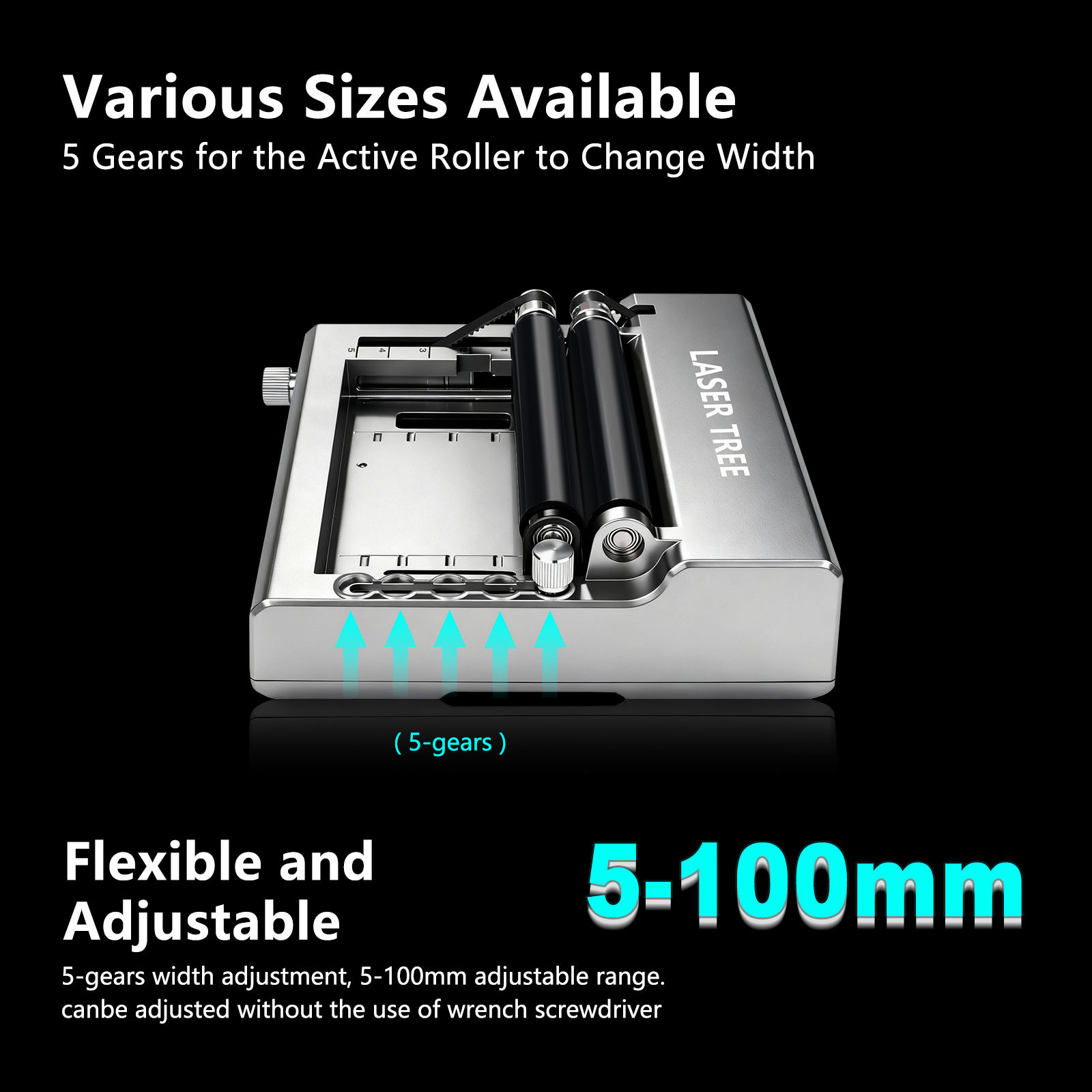 Laser Tree Laser Rotary Roller - огляд і ціна Laser Marking Machine Rotary Axis